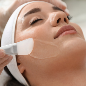 chemical peel under facials