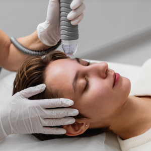 skinpen microneedling under facials