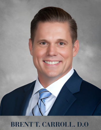 BRENT T. CAROLL. D.O, the owner of Trinity Med Spa